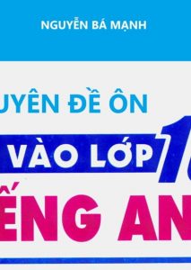 Chuyên Đề Ôn Thi Vào Lớp 10 Môn Tiếng Anh pdf