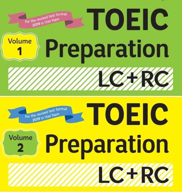 Tải sách: TOEIC Preparation LC + RC Volume 1,2:Theo format 2019 (ebook+audio)