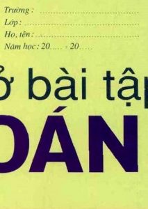 Vở bài tập toán 5 tập 1,2 pdf
