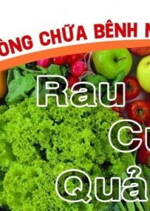Phòng chữa bệnh nhờ rau củ quả quanh ta pdf