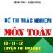 Đề Thi Trắc Nghiệm Môn Toán 10-11-12 Luyện Thi Đại Học pdf