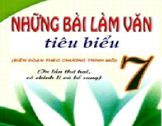 Những Bài Làm Văn Tiêu Biểu 7 pdf