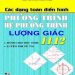 Các Dạng Toán Điển Hình Phương Trình, Hệ Phương Trình, Lượng Giác 11, 12 pdf