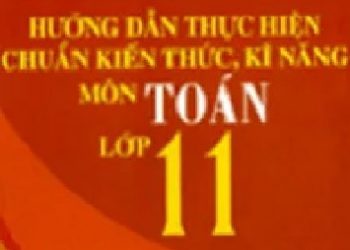 Hướng Dẫn Thực Hiện Chuẩn Kiến Thức, Kĩ Năng Môn Toán Lớp 11 pdf