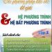 Các phương pháp đặc sắc để giải Hệ Phương Trình và Hệ Bất Phương Trình pdf