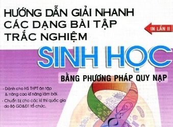 Hướng Dẫn Giải Nhanh Các Dạng Bài Tập Trắc Nghiệm Sinh Học pdf