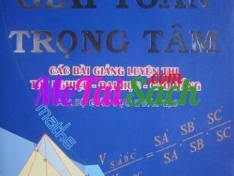 Phương pháp giải toán trọng tâm pdf
