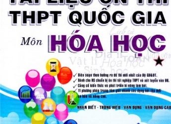 Tài Liệu Ôn Thi THPT Quốc Gia Môn Hoá Học Tập 1, Tập 2 pdf