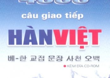 4500 Câu Giao Tiếp Hàn Việt pdf