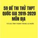 59 Đề Thi Thử THPT Quốc Gia 2019-2020 Môn Địa Lí pdf