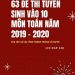 63 Đề Thi Tuyển Sinh Vào 10 Môn Toán Năm 2019-2020 pdf