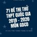 71 Đề Thi Thử THPT Quốc Gia 2019-2020 Môn GDCD pdf