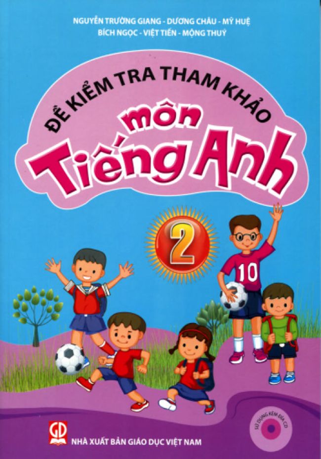 Tải sách: Đề kiểm tra tham khảo môn tiếng Anh 2 (có đáp án)