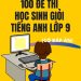 [WORD] 100 đề thi học sinh giỏi tiếng anh lớp 9