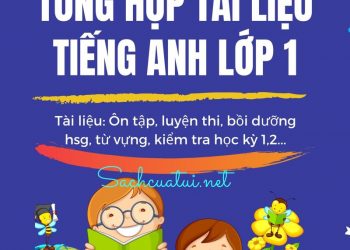 Tổng hợp tài liệu tiếng anh lớp 1 (34 tài liệu) pdf