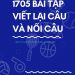 1705 bài tập chuyên đề viết lại câu và nối câu tiếng anh pdf