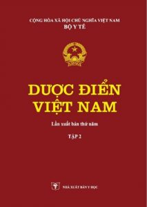 Dược điển việt nam 5 tập 1 tập 2 pdf
