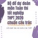 Bộ đề dự đoán môn Toán thi tốt nghiệp THPT 2020 chuẩn cấu trúc pdf