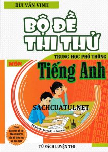 Bộ đề thi thử Trung học phổ thông môn tiếng anh pdf