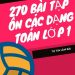 270 Bài Tập Ôn Các Dạng Toán Lớp 1 pdf
