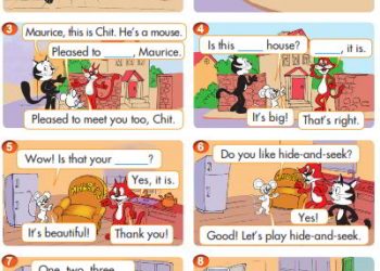 Giải chi tiết bài tập sách giáo khoa tiếng Anh lớp 3 tập 1 - Short story