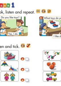 Giải chi tiết bài tập sách giáo khoa tiếng Anh lớp 3 unit 17