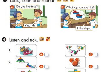 Giải chi tiết bài tập sách giáo khoa tiếng Anh lớp 3 unit 17