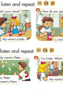 Giải chi tiết bài tập sách giáo khoa tiếng Anh lớp 3 unit 2