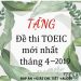Đề Thi Toeic Mới Nhất Tháng 4-2019 (Đáp Án + Giải Chi Tiết+Audio) Bản Đẹp pdf