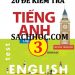 20 Đề Kiểm Tra Tiếng Anh Lớp 3 Chọn Lọc (Bản Đẹp)pdf